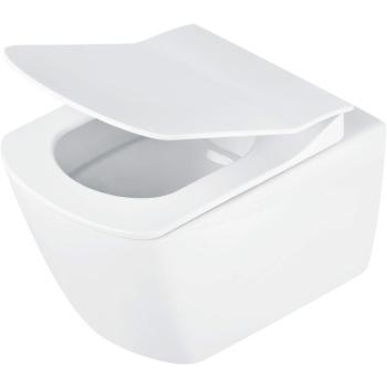 Miska WC z deską bezkołnierzowa