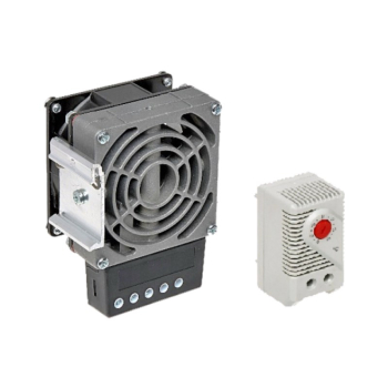 Dmuchawa grzewcza 100W z termostatem do szaf zewnętrznych ALANTEC