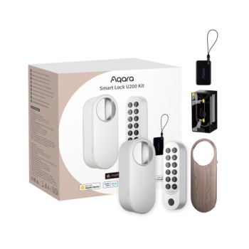 AQARA EL-D02DW Zestaw smart lock offline biała U200