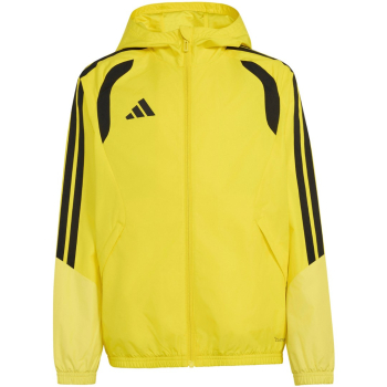 Kurtka dla dzieci adidas Tiro 26 Competition All Weather żółta KS9918 152cm