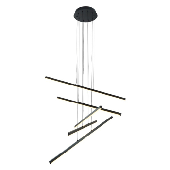 PENDANT LED LIGHT SIBIU 60W 4000K BLACK