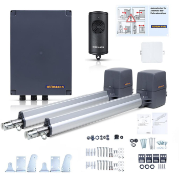 Zestaw Hormann Rotamatic 2 868MHz BiSecure do 5m bram dwuskrzydłowych