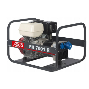 FOGO GENERATOR PRZENOŚNY FH 7001 R         5,6KW/230V, STABILIZACJA NAPIĘCIA, SILNIK HONDA