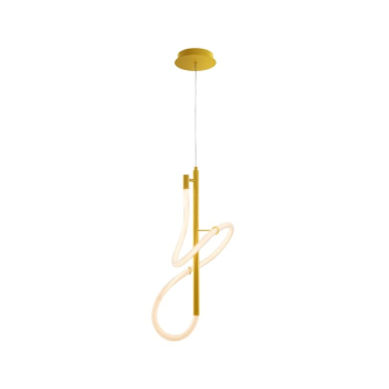 PENDANT LED LIGHT TIGRIS BAR 4000K GOLD