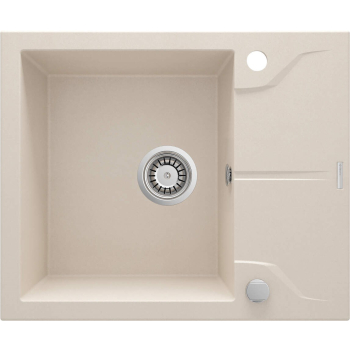 Zlewozmywak granitowy 1-komorowy z ociekaczem ZQN_511A 5908212093672