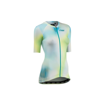 Koszulka rowerowa NORTHWAVE Blade Woman Jersey S/s zielona - S
