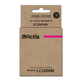 Actis KB-1000M Tusz (zamiennik Brother LC1000M/LC970M; Standard; 36 ml; czerwony)