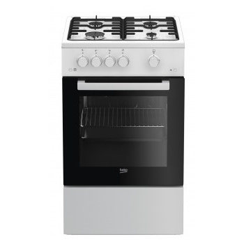 Kuchnia Beko FSG52020FW (Płyta gazowa; Piekarnik gazowy; 500mm)