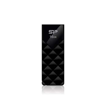 Pendrive Silicon Power Ultima U03 16GB USB 2.0 kolor czarny (SP016GBUF2U03V1K)