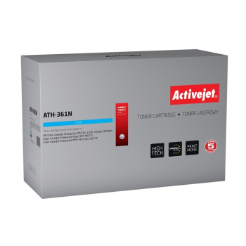 Activejet ATH-361N Toner (zamiennik HP 508A HP508A CF361A; Supreme; 5000 stron; niebieski)