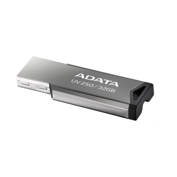 Pendrive ADATA UV250 AUV250-32G-RBK (32GB; USB 2.0; kolor srebrny)