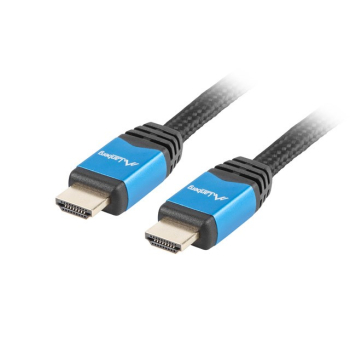 Kabel Lanberg Premium CA-HDMI-20CU-0030-BL (HDMI M - HDMI M; 3m; kolor czarny)