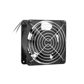 LANBERG WENTYLATOR DO SZAF 19" WISZĄCYCH LNABERG 120X120X38MM 230V CZARNY