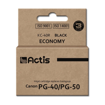 Actis KC-40R Tusz (zamiennik Canon PG-40/PG-50; Standard; 25 ml; czarny)