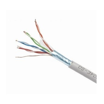 Kabel sieciowy GEMBIRD FPC-5004E-SO/100C (F/FTP; 100m; kat. 5e; kolor szary)