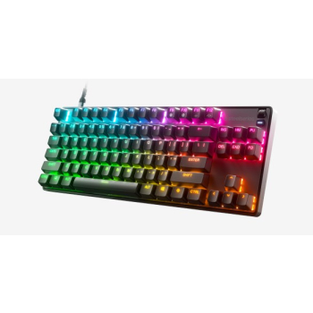 SteelSeries Gaming Keyboard Apex 9 TKL Gaming keyboard Durable and Portable, the detachable USB-C braided cable can withstand the wear and tear of dai