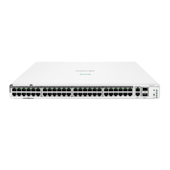 Aruba Instant On 1960 48G 40p Class4 8p Class6 PoE 2XGT 2SFP+ 600W Zarządzany L2+ Gigabit Ethernet (10/100/1000) Obsługa PoE 1U Biały