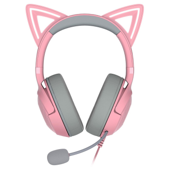 Razer RZ04-04730200-R3M1 słuchawki/zestaw słuchawkowy Przewodowa Opaska na głowę Połączenia/muzyka Różowy