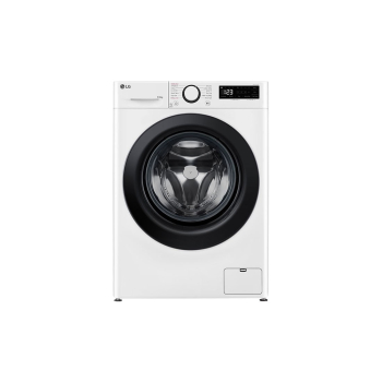 LG F4DR509SBW pralko-suszarka Wolnostojący Od przodu Czarny, Biały D
