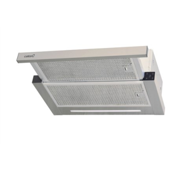 Kaptur CATA | ATH 61X | Teleskopowy | Klasa efektywności energetycznej A+ | Szerokość 60 cm | 605 m3/h | Sterowanie dotykowe | DOPROWADZIŁO | Srebrnos