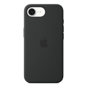 Silikonowe etui Apple iPhone 16e – czarne | Jabłko