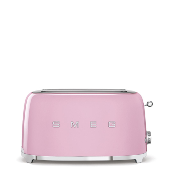 Smeg TSF02PKEU Toster 4 kromki różowy
