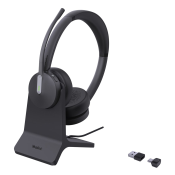Zestaw słuchawkowy Yealink BH70 Dual Teams z podstawką ładującą USB-C/A