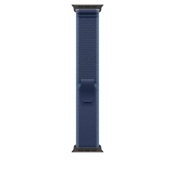 Pasek Apple 49mm Blue/Bright Blue Trail Loop M/L Black Titanium Finish