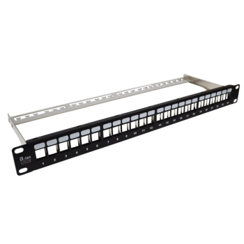 Patch panel A-LAN PK020 (1U; 19"; 24xRJ-45)
