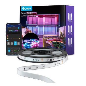 Govee H6172 Zewnętrzna 10m; Taśma LED; Wi-Fi, Bluetooth, RGBIC, IP65-1