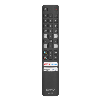 SAVIO PILOT UNIWERSALNY DO TV /ZAMIENNIK DO TV TCL - SMART TV RC-15-1