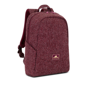 RIVACASE PLECAK NA LAPTOP 13,3" ANVIK, CZERWONY BURGUND, Z MATERIAŁU WODOODPORNEGO-1