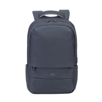 RIVACASE PLECAK NA LAPTOP 17,3" PRATER, 20L, CIEMNOSZARY, ANTYKRADZIEŻOWY, MATERIAŁ WODOODPORNY, PRZELOTKA USB-1