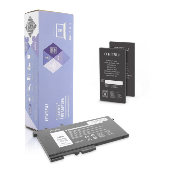 Bateria do laptopa MITSU BC/DE-E5580 5BM308 (34 Wh; do laptopów Dell)-1