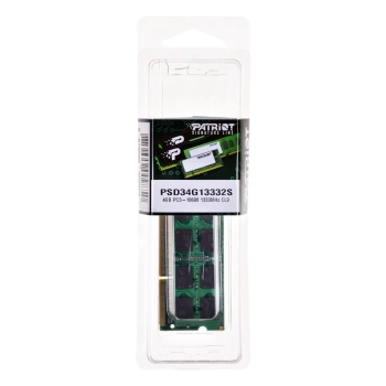 Pamięć Patriot Memory Signature PSD34G13332S (DDR3 SO-DIMM; 1 x 4 GB; 1333 MHz; CL9)-1