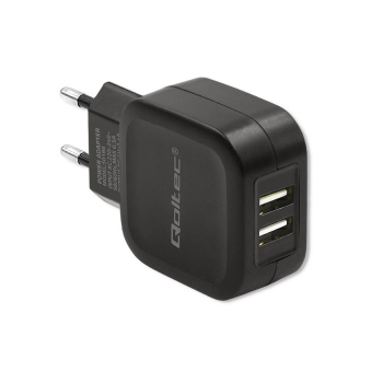 Ładowarka sieciowa Qoltec 50186 (3400 mA; 17W; USB)-1