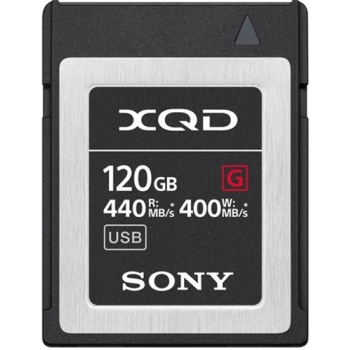 Karta pamięci Sony XQD 120GB 440R/400W-1