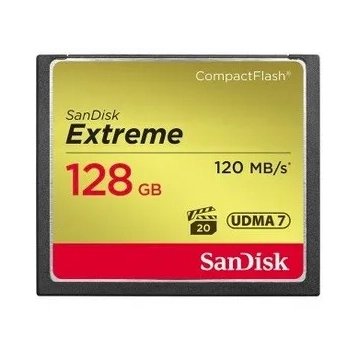 SANDISK COMPACT FLASH EXTREME 128GB 120 MB/s-1