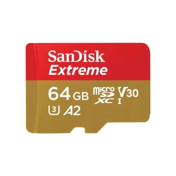 SANDISK EXTREME microSDXC 64 GB 170/80 MB/s A2-1