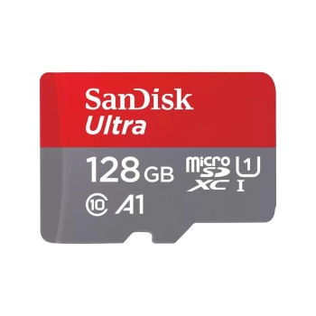 SANDISK ULTRA microSDXC 128GB 140MB/s + SD ADAPTER-1