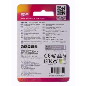 Pendrive Silicon Power Blaze B25 256GB USB 3.1 kolor czarny-4