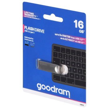 GOODRAM FLASHDRIVE 16GB UNO3 SILVER USB 3.2 Gen 1-1