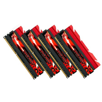 Zestaw pamięci G.SKILL TridentX F3-2400C10Q-32GTX (DDR3 DIMM; 4 x 8 GB; 2400 MHz; CL10)-1