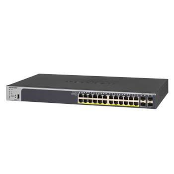Switch smart NETGEAR GS728TPP-200EUS (24x 10/100/1000Mbps)-1