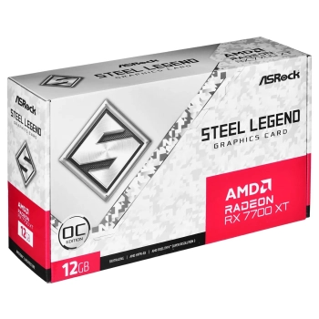 Karta graficzna ASRock Radeon RX 7700 XT Steel Legend 12GB OC-6