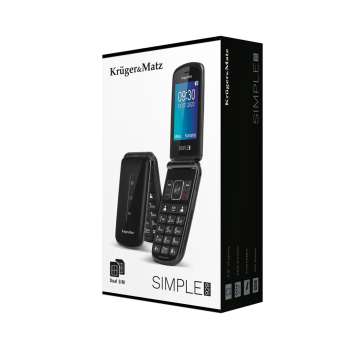 KRUGER & MATZ TELEFON DLA SENIORA SIMPLE 929-1