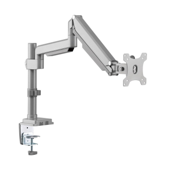 Uchwyt biurkowy do monitora szary Ergo Office, ze sprężyną, 17"-32", 9 kg, ER-407G-1