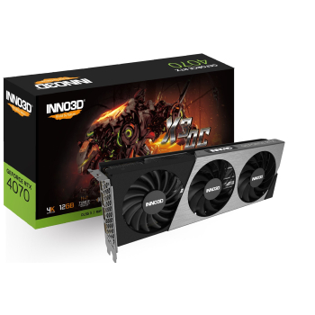 Karta graficzna INNO3D GeForce RTX 4070 X3 OC 12GB GDDR6X DLSS 3-1
