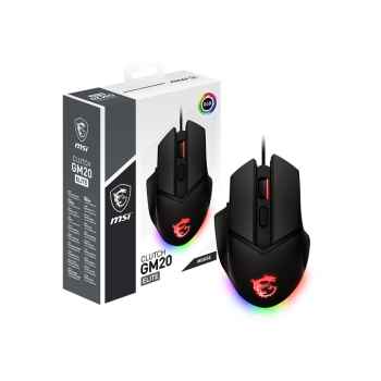 MYSZ USB OPTICAL GAMING CLUTCH GM20 ELITE MSI-1
