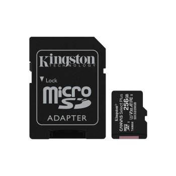 Karta pamięci z adapterem Kingston Canvas Select Plus SDCS2/256GB (256GB; Class 10, Class U1, V30; + adapter)-3